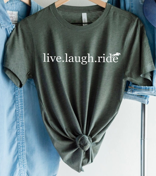 Live.Laugh.Ride Graphic Tee