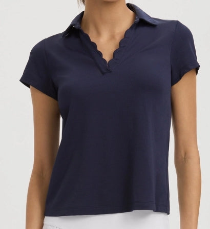 RNWK Scallop Polo